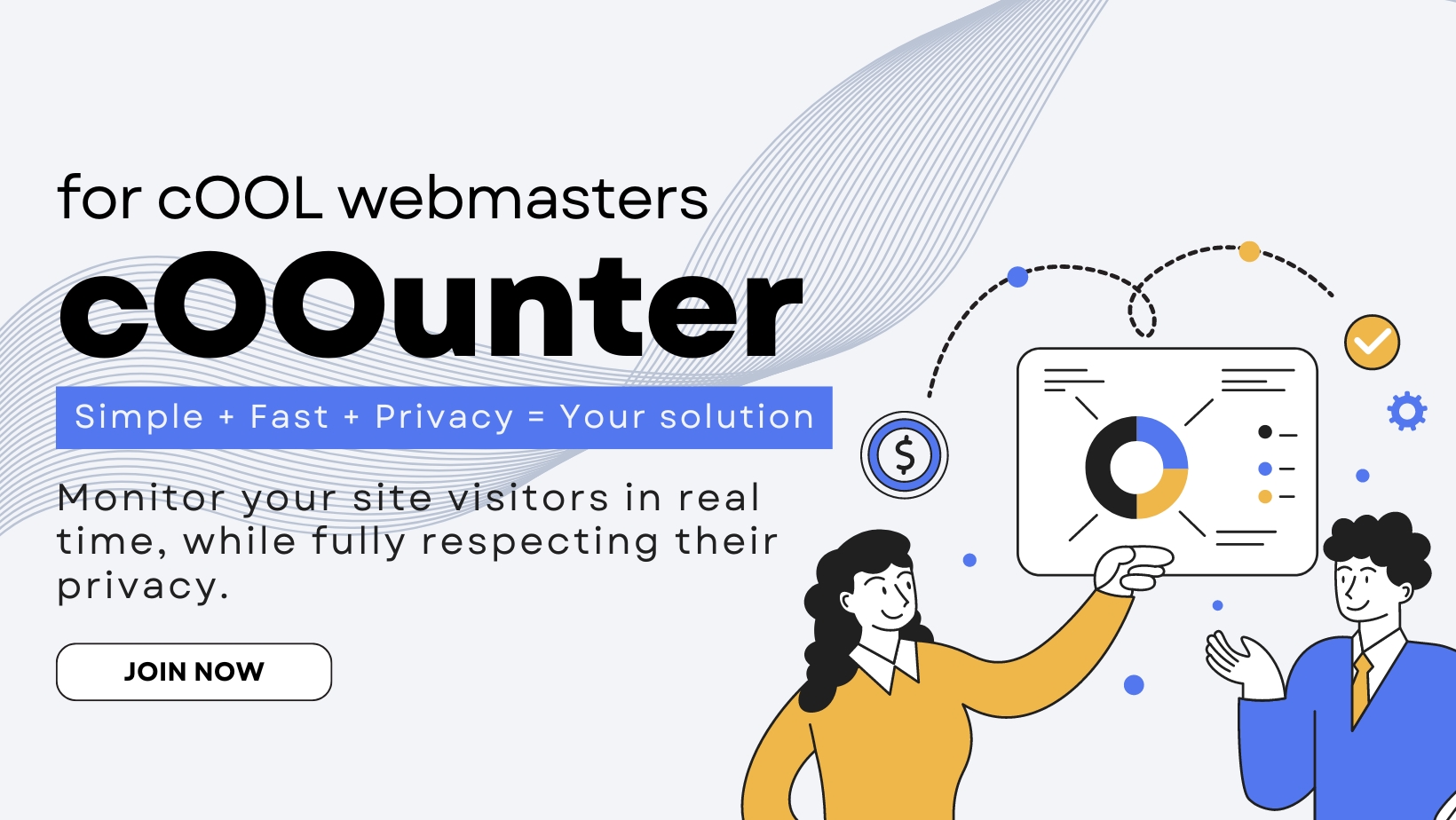 cOOunter - Simple counter analytics for websites
